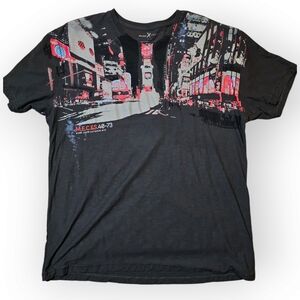 Marc Ecko Cut & Sew M.E.C.&S. 40-73 Graphic Tee 2XL Streetwear Y2K